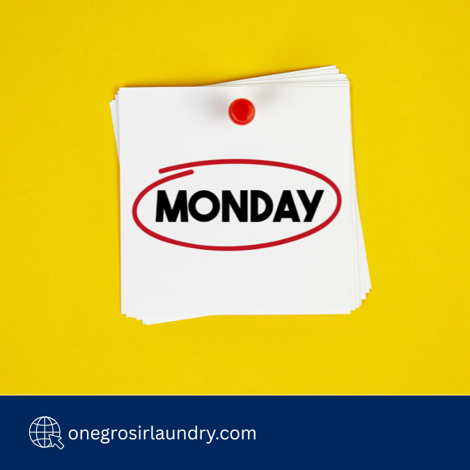 laundry sepi hari senin